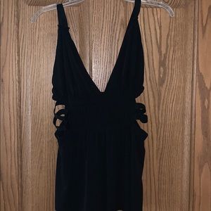 Black top with cut outs